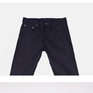 SL-120x Straight Leg Shadow Selvidge Jeans